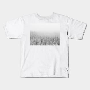 Winter Landscape Kids T-Shirt